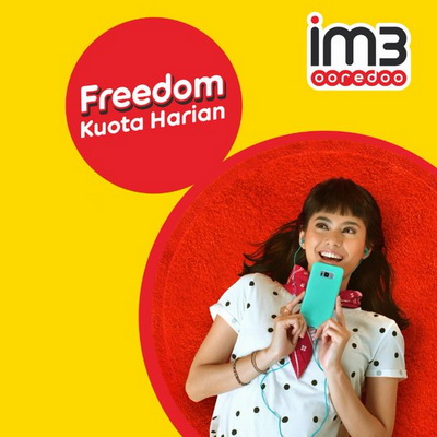 Kuota Indosat Freedom Kuota Harian - 14 GB 14 Hari