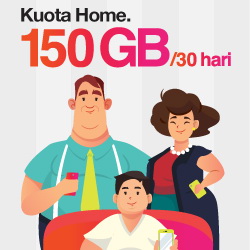 Kuota Tri Home - Home 150 GB
