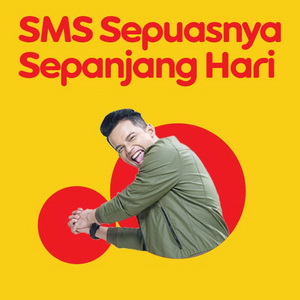 Nelpon & SMS Indosat SMS - 1250 Sesama + 250 All Opt